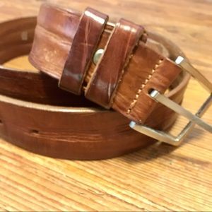 Italian Leather Belt 46